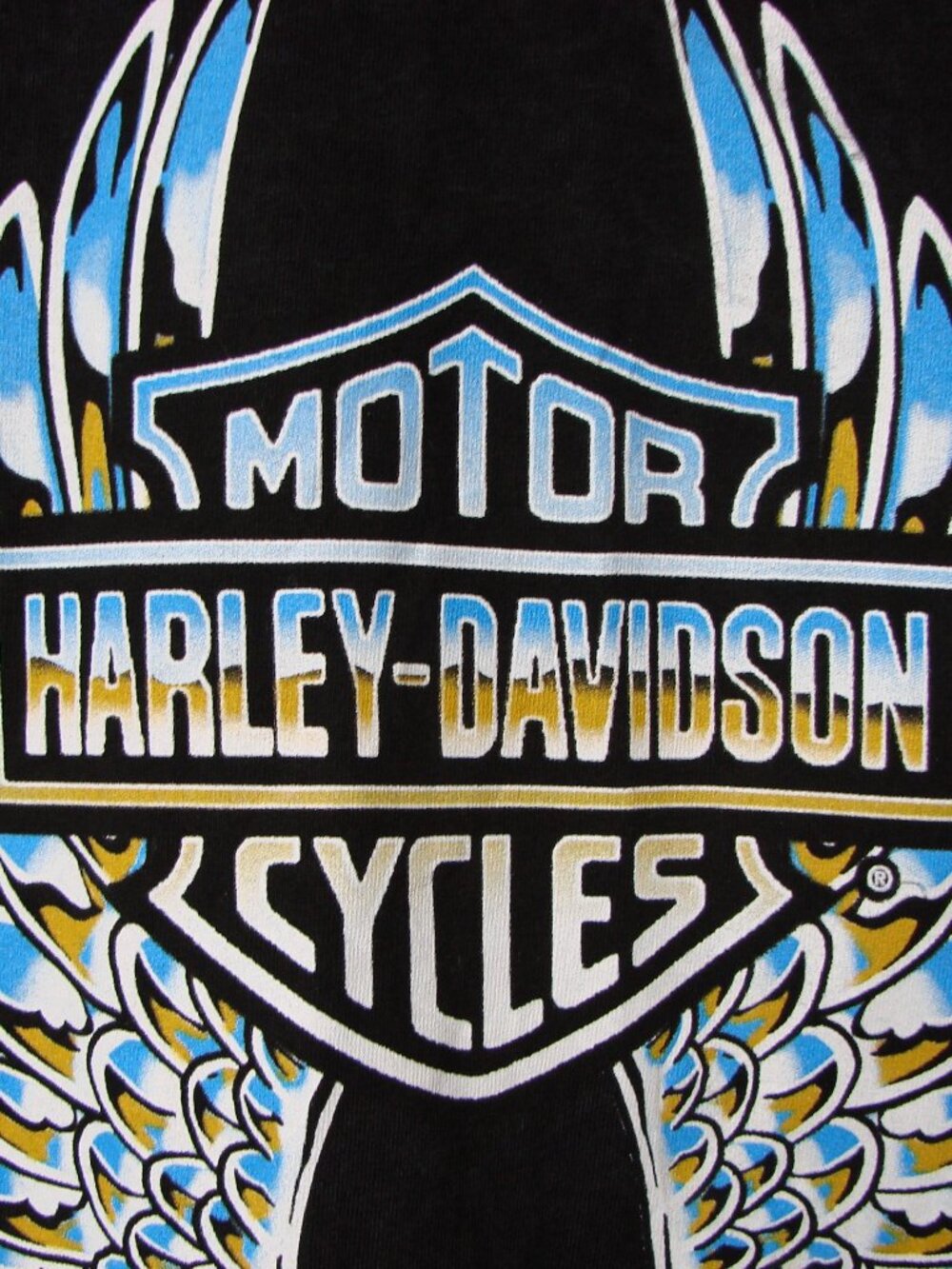 Harley Davidson Motorcyles Muscle Tank Top Sleeveless Texas Skull Wings XL 2XL - Picture 7 of 16